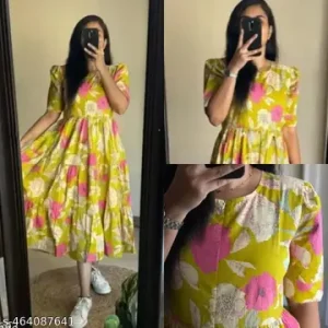 Anarkali Gown Kurti Women Party